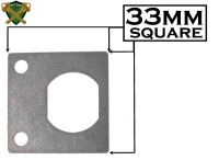 Scar repair plate for Cam lock