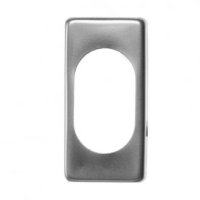 Oval Cylinder Escutcheon 2