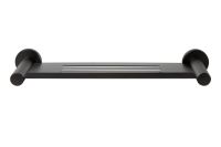 Satin Matte Black Shower Shelf DESIGNER_2712 2