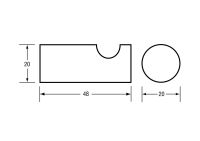 Metlam Lawson Series Robe Holder ML6036PSS 2