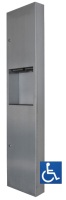 Surface Mounted Paper Towel Dispenser & 19L Waste Receptacle