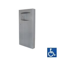 Surface Mounted 9L Waste Receptacle