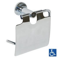 Metlam Lachlan Series Single Toilet Roll Holder with Cover ML6224