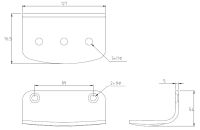 Surface Mounted Soap Dish 2