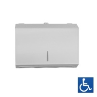 Surface Mounted Paper Towel Dispenser - White Powder Coated