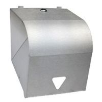 Satin Stainless Roll Type Paper Towel Dispenser - Lockable