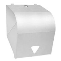 White Powder Coated Roll Type Paper Towel Dispenser - Lockable