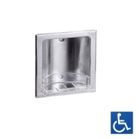 Recessed Satin Stainless Soap Dish