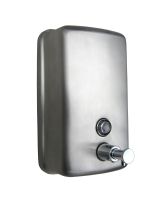 Ellipse Series Satin Stainless Vertical Soap Dispenser 3