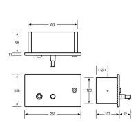 Recessed Horizontal Soap Dispenser 2