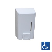 White ABS Soap Dispenser .6L
