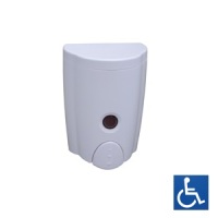 White ABS Foam Soap Dispenser .58L