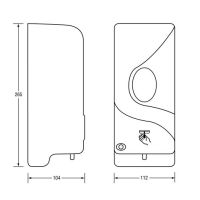 Automatic Foam Dispenser - White 950ml 2