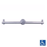 Satin Stainless Double Toilet Roll Holder