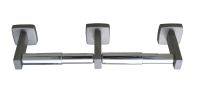 Polished Stainless Double Toilet Paper Dispenser 3