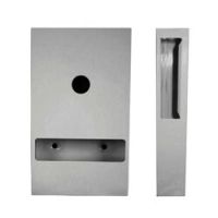 Satin Stainless Interfold Toilet Paper Dispenser