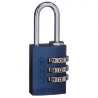 Abus 3 Wheel Combination Padlock 145/20 Blue