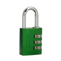 Abus Traveller 145/30 Combination Green Padlock