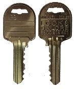 Brava Short Backset Mortice Lock with 36mm Bolt on Ilco IP8 Restricted Keys 3