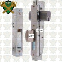 Brava Short Backset Double Cylinder Mortice Lock with Hookbolt on Ilco IP8 Restricted Keys 2