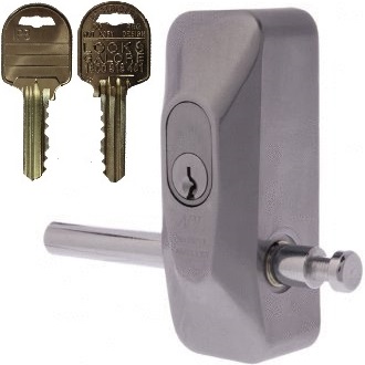 Restricted Ilco Ip8 Key Lock Bolt Adi 444 Blocklok Locks Galore