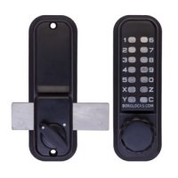 Borg 2605 Digital Lock Marine Grade Pro Black Rim Mount Deadbolt