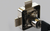 Twin Bolt Square Backed Cupboard Lock 4