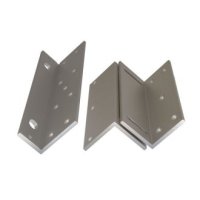 NEMLB6 Satin Chrome 500kg "L & Z" Brackets