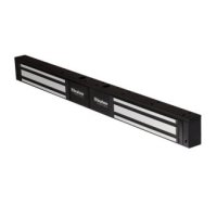 NEML280DMB Black Monitored Double Door Maglock 280kg