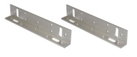 NEMLB2 Satin Chrome 280kg Double "L" Brackets