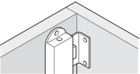 Angled Striker Plate Heavy Duty for Cupboard Lock 2