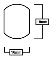 Black Tubular Key Cam Lock Atlas LG20 Keyed to Differ 5