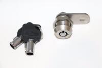 Stainless Steel Tubular Key Cam Lock Atlas LG15 Keyed to Differ