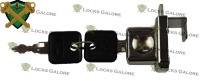 Glass door cabinet lock for double hinged doors 2