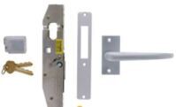 Norton short throw mortice lock with lever handle