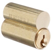 Abus cylinder core for 83/45 padlock