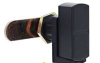 Firstlock Cam Lock CSPAD for Padlock Black 3