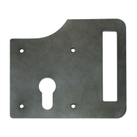 Gatemaster Slotted Lockplate for GLB Lock