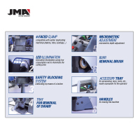 JMA 'BERNA' Key DUPLICATOR - Semi-Automatic 4