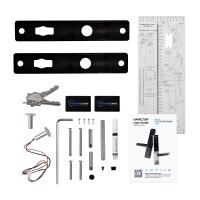 McGrath Hamilton Digital Lock, With DDA Compliant handles, Satin Nickel Finish 4