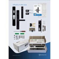 McGrath Locks Ultra-Secua Digital lock with dual unlock feature for screen security doors 3