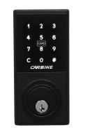 Carbine CEL2 Digital Deadbolt Matte Black Standalone RFID Model