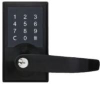 Carbine CDL2 Matte Black Digital Leverset 