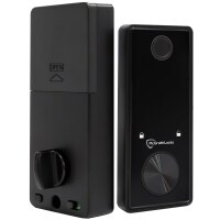 McGrath X3 Digital Deadbolt, Black Finish with 60/70mm Adjustable Bolt 2