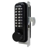 Lockey 2950DC MG Black Dual Keypad Digital Hookbolt