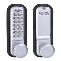 Lockey 2830 Digital Lockset Satin Chrome
