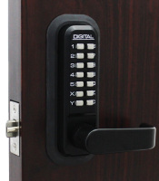 Lockey 2835 Digital Lockset Black Marine Grade
