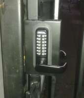 Lockey 2835 Digital Lockset Black Marine Grade 4