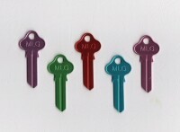 MLG LW4 Mixed Coloured Keys bag of 50