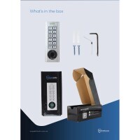 McGrath RBH52 Keypad with Built In Wif-Fi & Fingerprint Access 4